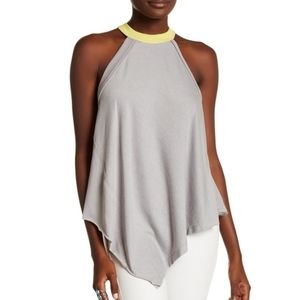 Free People Rib Halter Swing Tank Top Size L